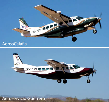 AereoCalafia and Aeroservicio Guerrero