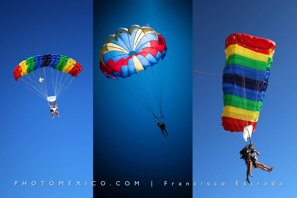 Skydiving tandem