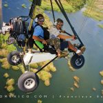 Ultraligero sobre el estero San José