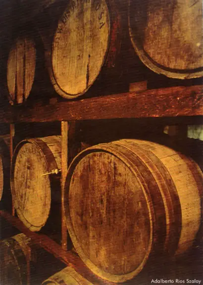 Mezcal reposado - aged in wood barrels