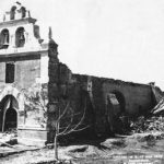 Misión de San José del Cabo después del ciclón del 16 y 17 de spetiembre de 1918
