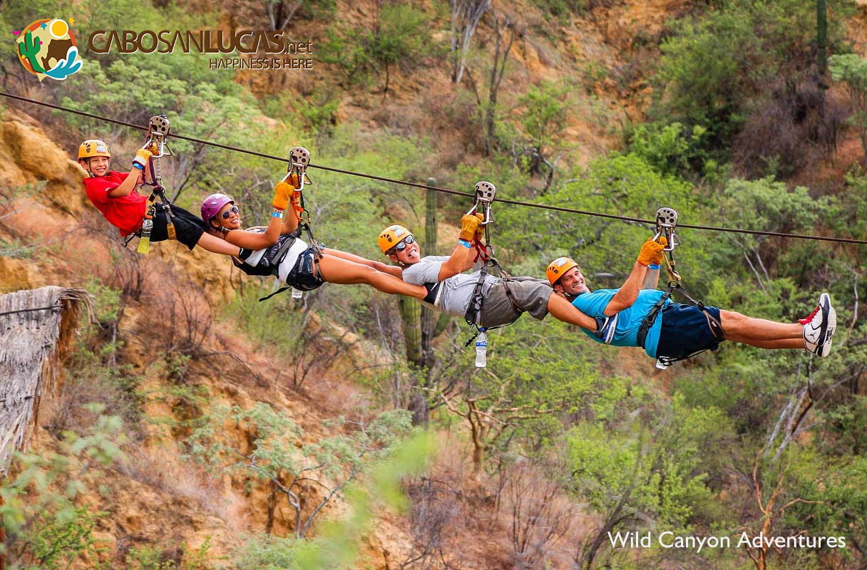 Wild Canyon Zipline Tour Los Cabos